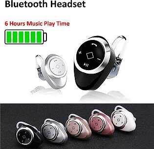 Mini Bluetooth Ear Bud - Handfree - EarPhone - Ear Bud Premium Quality Bluetooth Handsfree For All Mobile
