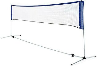 Badminton Net - White & Blue