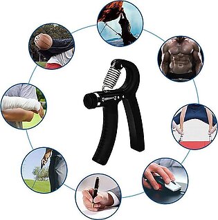 Adjustable Hand Grip Power Exerciser Forearm Wrist Strengthener Gripper R-shape Adjustable Hand Grip Power Exerciser Forearm Wrist Strengthener Gripper, R Shape Adjustable, Hand Gripper For Gym, By Joyclick