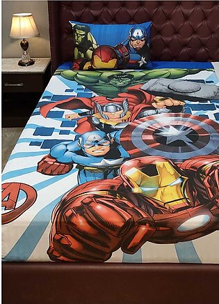 Avengers Kids Cotton Bed Sheet