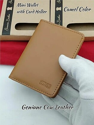 Wallet For Men And Women Genniun Cow Leather Card Holder Wallet