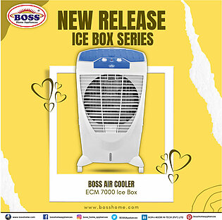 Boss Air Cooler K.e. Ecm-7000 -ib With Ice Box