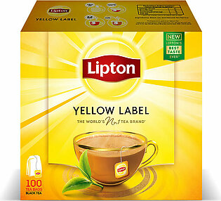 Lipton Yellow Label Black Tea Bags 100s