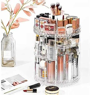 Good Quality 360 Degree Rotating Makeup Organizer Cosmetic Storage Box Lipstick Holder Make Up