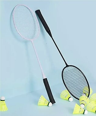 Pair Of Badminton For Adults With Free Shuttles & Bag