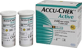 Accu Chek Active 100 Strips Use With Only Active Meter.