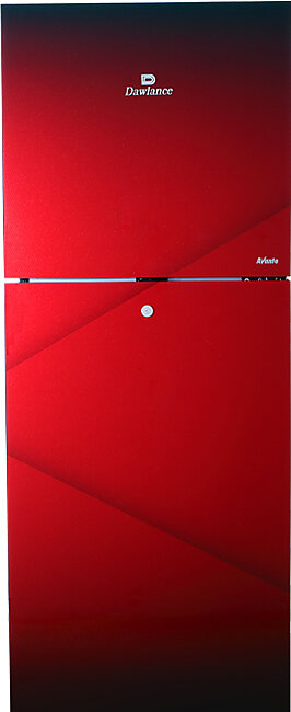 Dawlance Refrigerator 9140 Avante / 8 Cft / Pearl Red / Glass Door