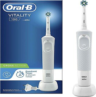 Oral-b Rechargeable Toothbrush White D100
