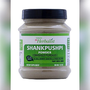Hemani Herbals - Dr Herbalist Shankpushpi Powder 100gm