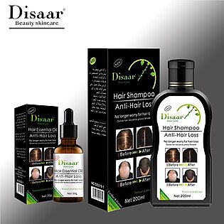 Disaar 2 In 1 Hair Growth Essential Oil & Anti-hair Loss Shampoo Growth Hair Shampoo ( Ds325-1 , Ds319-1)