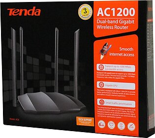 Tenda Ac8 Ac1200 Dual-band Gigabit Wireless Router