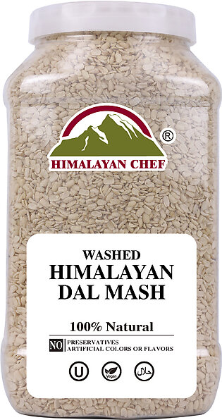 Himalayan Daal Mash Washed - 1.7kg | Large Plastic Jar