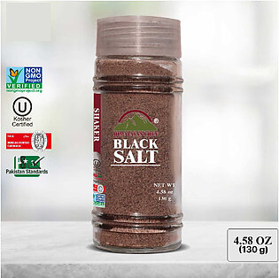 Himalayan Chef Black Salt Powder -130g- Black Salt, Black Salt Rock, Salt Black, Himalayan Black Salt