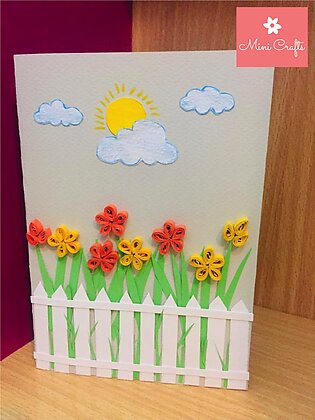 Best Wishes Card Greeting Card Wishing Card Hand-made Card