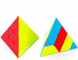 Pyramid 4x4 Rubik Cube Mind Game