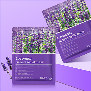 Bioaqua Lavender Relive Face Sheet Mask