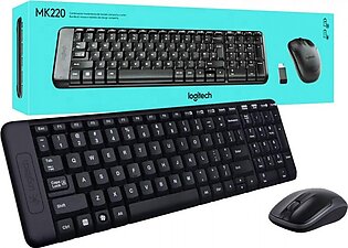 Logitech Compact Wireless Keyboard Mouse Combo ( MK220 )