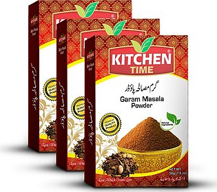 Pack Of 3 Garam Masala - Garam Masala Powder - Pure Garam Masala - Export Quality Masala - Garam Masala 30g By Kitchen Time Foods