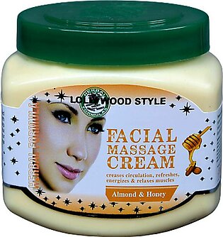 Facial Massage Cream (300ml)  Honey & Almond