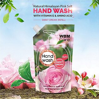 Wbm Hand Soap Refill Pouch Sweet Dream - 400 Ml, Hand Wash