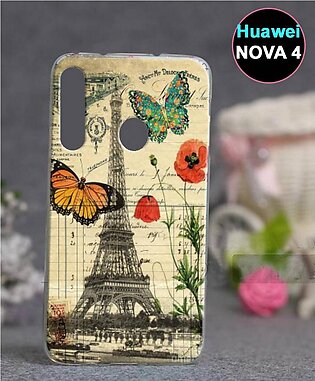 Huawei Nova 4 Back Cover - Eiffal Tower Cover