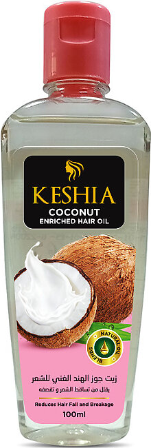 Keshia Enriched Hair Oil Coconut 100ml