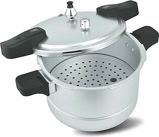 Majestic Ultra Pressure Cooker With Steamer 2in1 Best Quality Heavy Weight Steamer Cooker 7l-9l-11l
