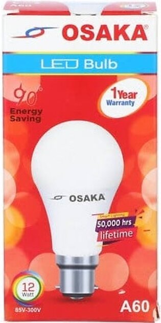 Osaka Led Bulb E27 White 12W