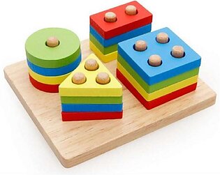 Children's Educational Toy - Shapes Learning Kit - Multicolor