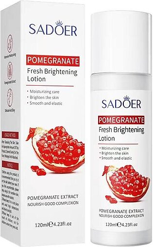 Sadoer Pomegranate Moisturizing Anti-aging Hydrate Nourish Shrink Pores Lotion 120ml Sd96079
