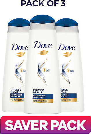 Rs.140 Off On Pack Of 3 Of Dove Intense Repair Shampoo - 360ml