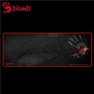 Bloody B-088s X-thin Gaming Mouse Pad - Non-slip Rubber Base - Long Length - Smooth Surface - For Pc/laptop/gaming Gear - Black