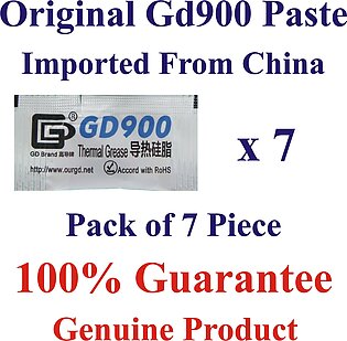 Thermal Paste Gd900 0.5g High Conductivity Thermal Grease 7 Pieces