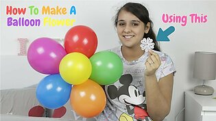 Balloons Flowers Making Clips For Birthday & Anniversary Decoration Make Balloons Flowers By These Clips Easily