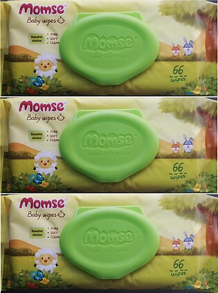Momse Baby Wipes Pack Of -3