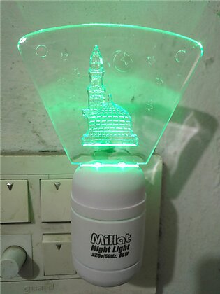 Mini Night Light Bed room Night Light 220v 0.5 Watt Night Light lamp