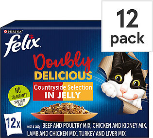 Felix As Good As It Looks Cat Food Doubly Delicious Countryside Selection - 100g - Cat Food