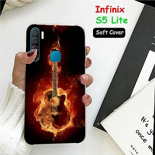 Infinix S5 Lite Back Cover - Guitar Soft Cover Case