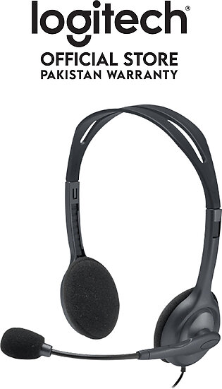 Logitech H111 Stereo Business Headset with Adjustable Headband