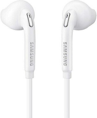 Samsung Handfree Earphone Earbuds With Microphone For Smart Phones Earphone, Head phone  - White