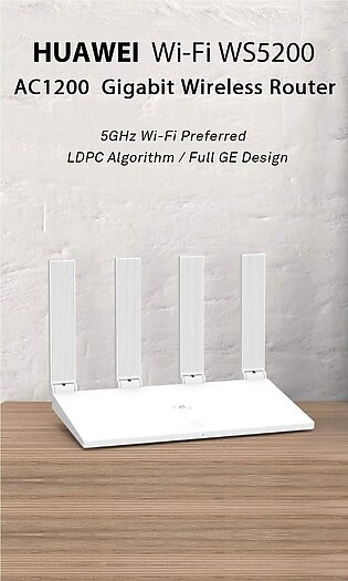 Huawei Ws5200 V2 Ac1200 Dual Band Gigabit Wi-fi Long Range Router