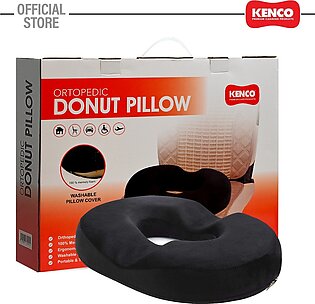 Kenco Donut Pillow Seat Cushion Orthopaedic Design| Tailbone & Coccyx Memory Foam Pillow | Relieve Pain And Pressure For Hemorrhoid, Pregnancy Post Natal, Surgery, Sciatica