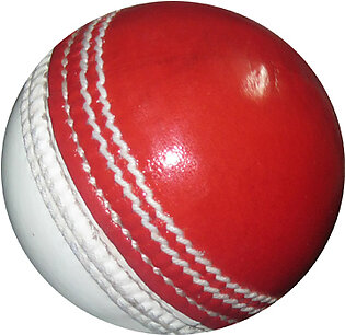 Red And White Practice Ball Leather Hardball Cricket Ball Double Color Cricket Ball