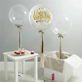 1pc  Pvc clear bubble balloon inflatable Bobo balloons wedding birthday party decorations helium balloons