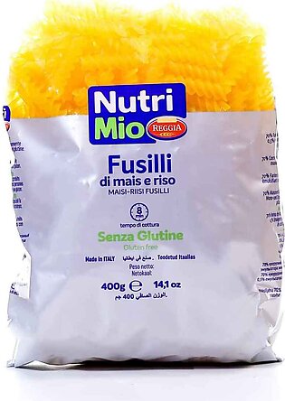 Reggia Pasta Nutri Mio Fusilli Gluten Free 400 Gm
