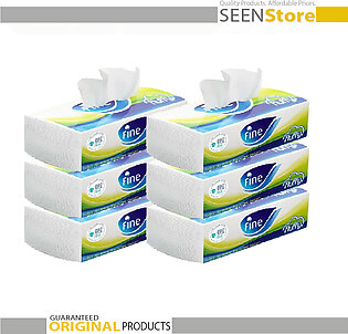 Fluffy Sterilized Facial Tissues 6 Packs ( 130x2 Ply)