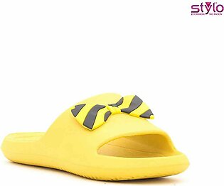 Stylo Yellow Casual Flip Flop Cl9224 | Shoes For Girls/ Women