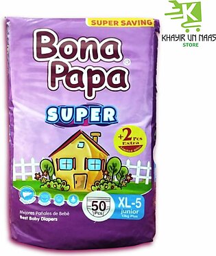 Bona Papa SUPER Baby Diaper XL Size - 50pcs Pack (MagicTape)