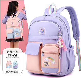 Unicorn Backpack Cute School Bag Casual Durable Lightweight School Bag For Kids