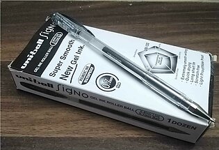 Super Smooth Gel Pen, Uniball SigNo UM120 with Gel Ink Roller Ball 0.4mm Line, 0.7mm Ball